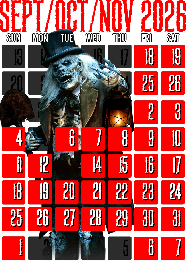 Netherworld 2026 Visual Calendar