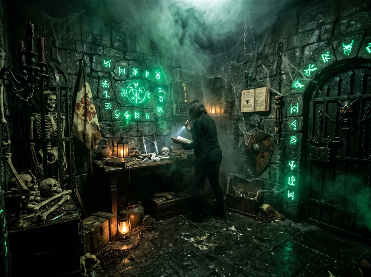 ALIEN TERROR Escape Room Scene 2